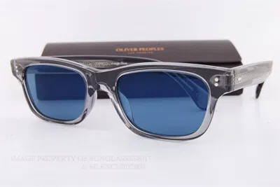 Pre-owned Oliver Peoples Sunglasses Rosson Sun Ov 5540/su 1132w5 Grey Crystal/blue