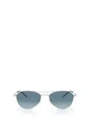 Oliver Peoples Womens Ov1358s Aero Ii Pilot-frame Steel Sunglasses Silver In Metallic