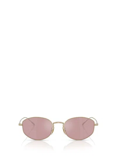 Oliver Peoples Sunglasses In Soft Gold