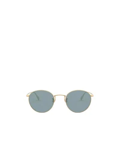Oliver Peoples Tinted Round-frame Sunglasses In Gray
