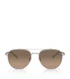Oliver Peoples Titanium Rivetti Ov1335st Sunglasses In Silver