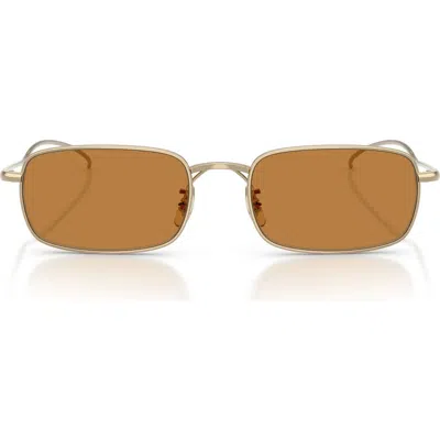 OLIVER PEOPLES OLIVER PEOPLES TK-14 53MM RECTANGULAR SUNGLASSES