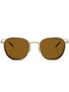 Oliver Peoples Unisex Sunglass Ov1321st Tk In Gold