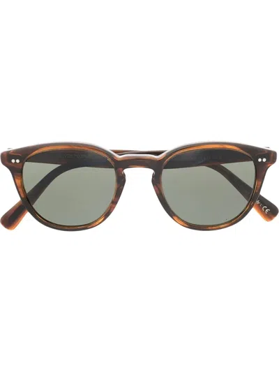 Oliver Peoples Tortoiseshell-frame Sunglasses In Brown