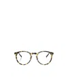 Oliver Peoples Tortoiseshell Round-frame Glasses In Brown