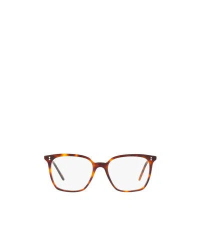 Oliver Peoples Tortoiseshell Square-frame Glasses In Red