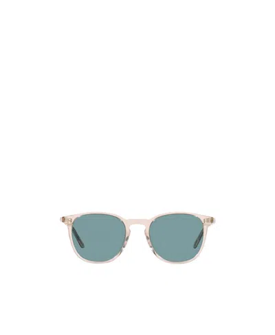 Oliver Peoples Transparent-frame Sunglasses In Green
