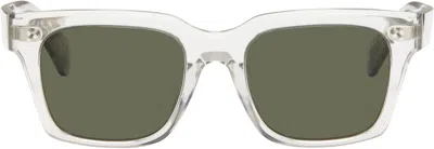 Oliver Peoples Transparent Ollice Sunglasses In 1757p1