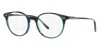 Oliver Peoples Unisex 49mm Teal Vsb Opticals In Multi