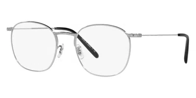 Oliver Peoples Unisex 52mm Silver Opticals In White