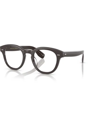 Oliver Peoples Unisex Cary Grant Eyeglasses, Ov5413u In Kuri Brown