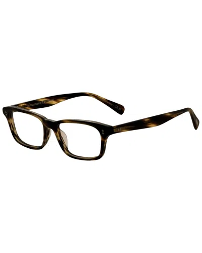 Oliver Peoples Unisex Edelson 49mm Optical Frames In Black