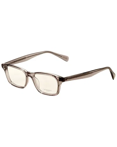 Oliver Peoples Unisex Edelson 49mm Optical Frames In Brown