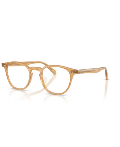 Oliver Peoples Unisex Edmin Eyeglasses, Ov5631u In Goldwood