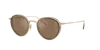 Oliver Peoples Unisex Sunglass Ov1318st Tk In Cognac Mirror