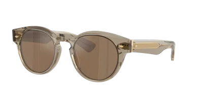 Oliver Peoples Unisex Sunglass Ov5571su Hayton In Brown