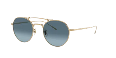 Oliver Peoples Unisex Sunglasses Ov1309st Reymont In Marine Gradient