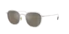 Oliver Peoples Unisex Sunglasses Ov1321st Tk In Grey Goldtone