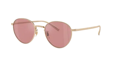 Oliver Peoples Unisex Sunglasses Ov1336st Rhydian In Magenta Photochromic