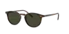 Oliver Peoples Riley Round-frame Sunglasses In G-15 Polar
