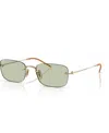 Oliver Peoples Tk-10 Rectangular-frame Glasses In Gold