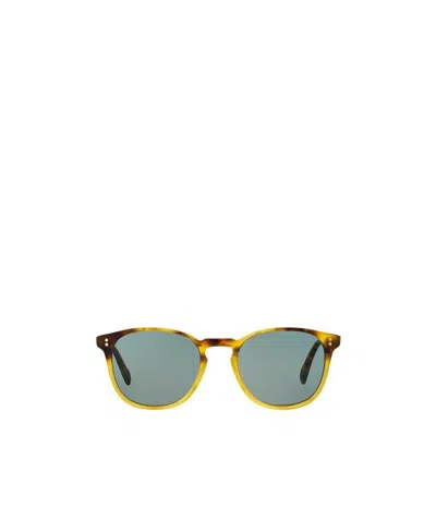 Oliver Peoples Vintage Geometric Sunglasses In Brown