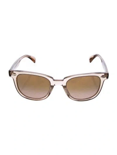 Pre-owned Oliver Peoples Wayfarer Gradient Sunglasses In Multi