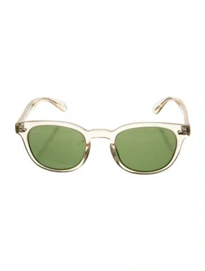 Pre-owned Oliver Peoples Wayfarer Tinted Sunglasses