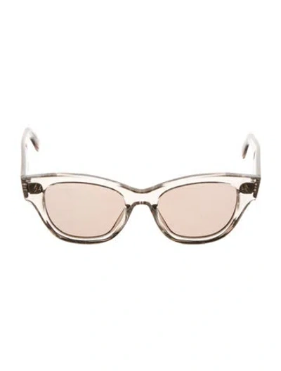 Pre-owned Oliver Peoples Wayfarer Tinted Sunglasses