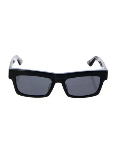 Pre-owned Oliver Peoples Wayfarer Tinted Sunglasses In Brown
