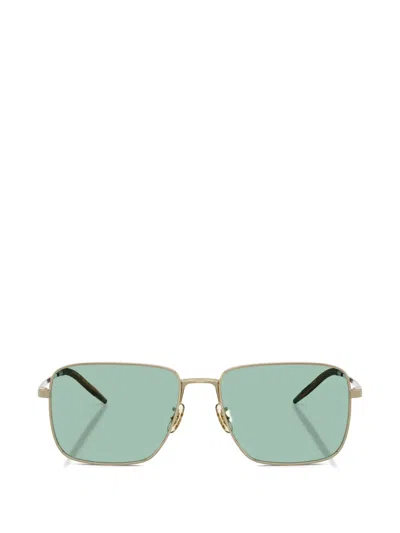 Oliver Peoples Welston Square-frame Titanium Glasses In Green