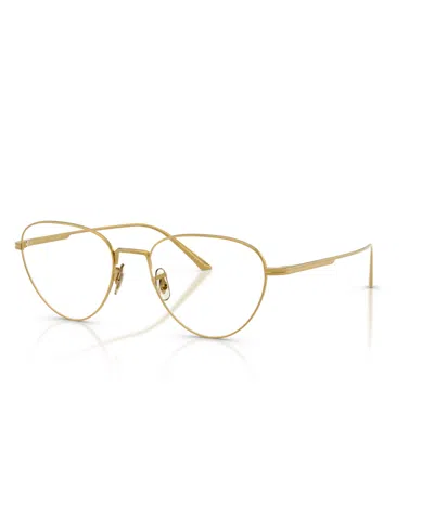 Oliver Peoples Women's 1991rx Eyeglasses, Ov1357 In Gold