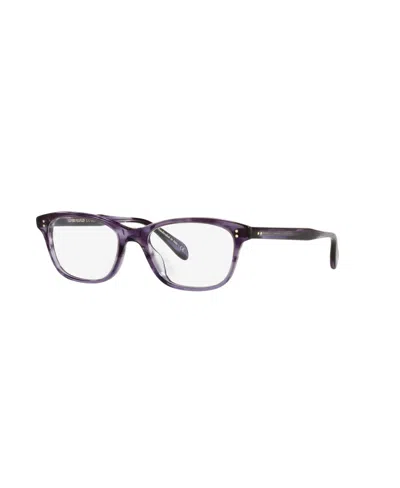 Oliver Peoples Women's Ashton Eyeglasses, Ov5224 In Purple