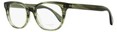 Oliver Peoples Women's Hildie Eyeglasses Ov5457u 1705 Washed Jade 50mm In Multi
