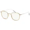 Oliver Peoples Women's 48mm Gold Opticals