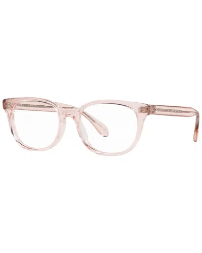 Oliver Peoples Women's Ov5457u 50mm Optical Frames In Pink