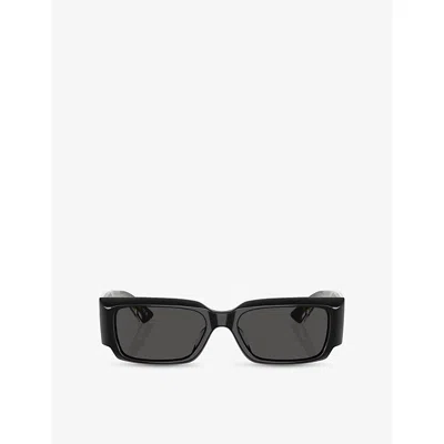 Oliver Peoples Womens Black Ov5583su 1995 Rectangle-frame Acetate Sunglasses