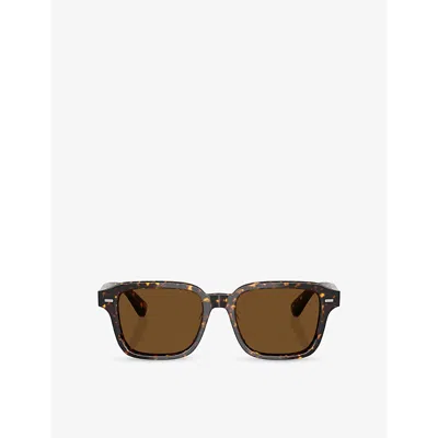 Oliver Peoples Eyewear In Brown