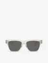Oliver Peoples Womens Grey Ov5522su Oliver Sixties Sun Polarised Pillow-frame Acetate Sunglasses In Grey