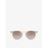 Oliver Peoples Unisex Sunglass Ov5529su N.02 Sun In Red
