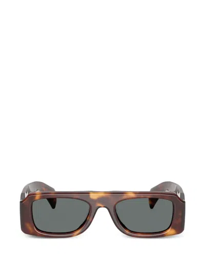 Oliver Peoples X Jil Sander Edition 4 Sunglasses In Brown