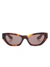 Oliver Peoples X Khaite 1961c Sunglasses In Brown