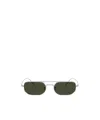 Oliver Peoples X Khaite 1989c Sunglasses In Silver
