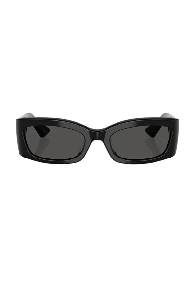 Oliver Peoples X Khaite 54mm Pillow Sunglasses In Black