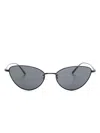 Oliver Peoples X Khaite 1998c Sunglasses In Black
