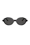Oliver Peoples X Khaite 2000c Sunglasses In Black