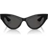 Oliver Peoples X Khaite 54mm Cat Eye Sunglasses In Black