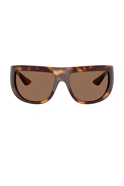 Oliver Peoples 65mm Khaite Irregular Sunglasses In Brown
