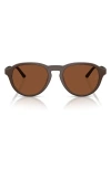 Oliver Peoples X Roger Federer 51mm Phantos Sunglasses In Red