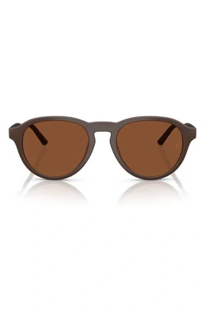Oliver Peoples X Roger Federer 51mm Phantos Sunglasses In Red